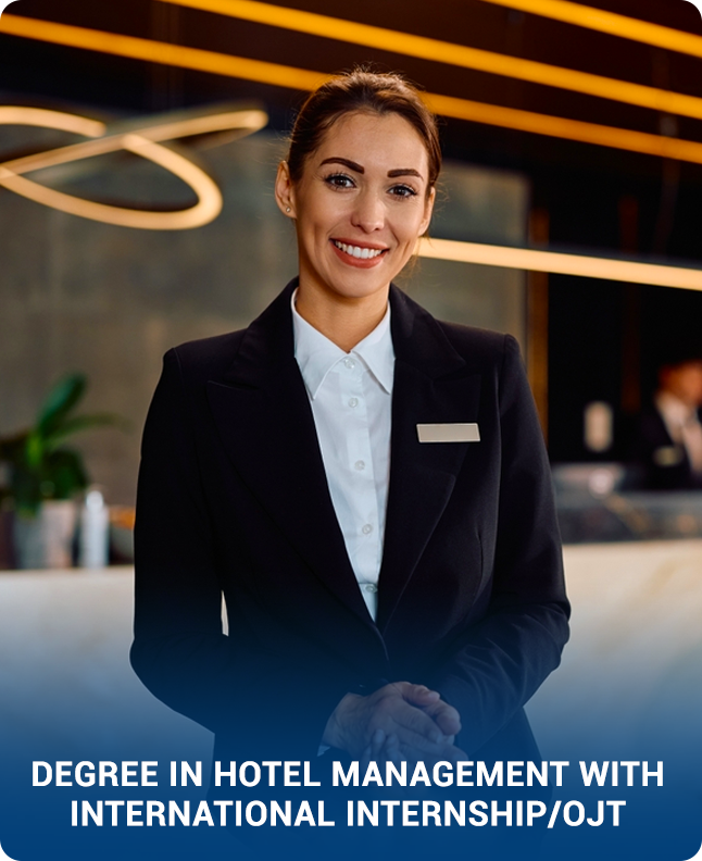 DEGREE IN HOTEL MANAGEMENT WITH HM